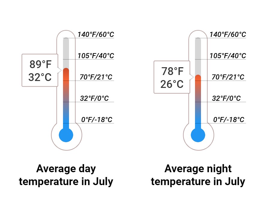 Average temperature